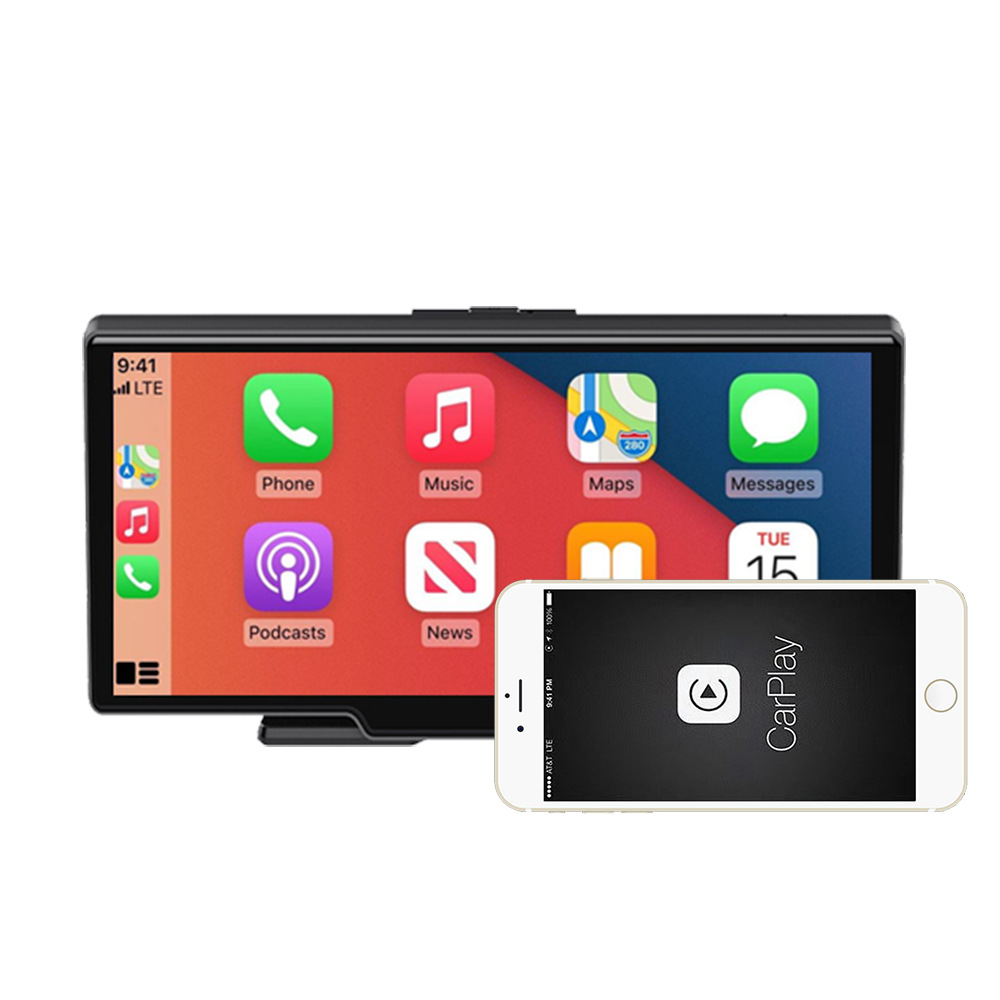 9.3inch Carplay Portable Screen 10.26 Portable Wireless Car Multimedia Bluetooth 5303R Wireless Transmission