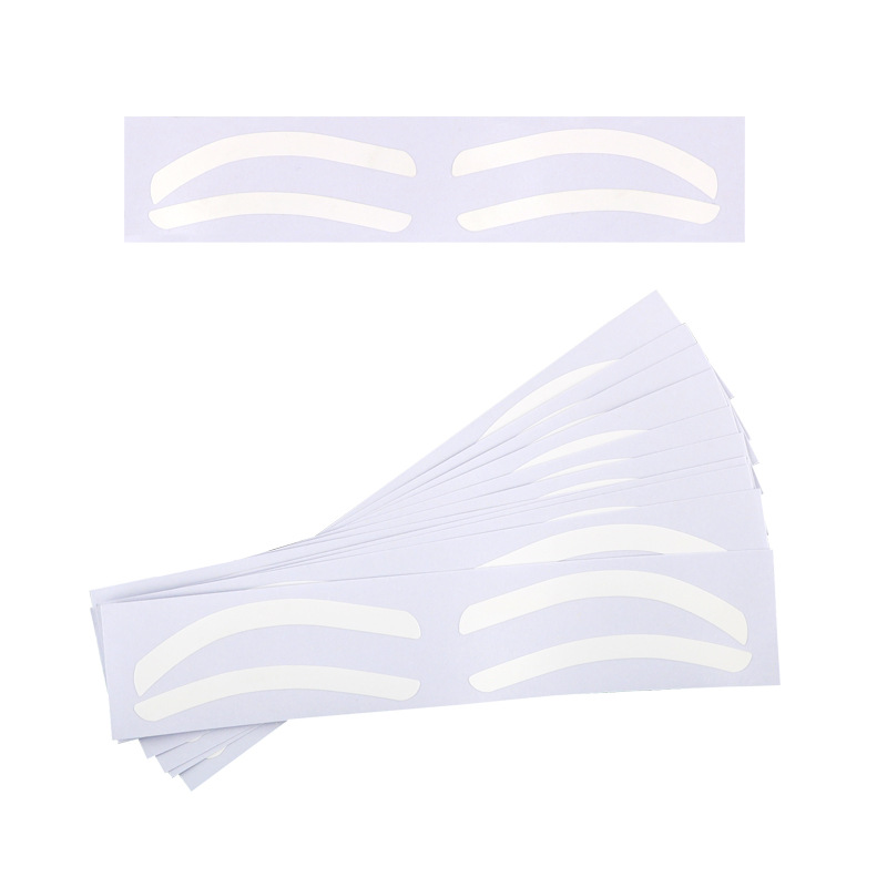 Embroidery Disposable Eyebrow Tattoo Auxiliary Sticker Makeup Positioning Eyebrow Painted Thrush Fixed-point Eyebrow Sticker Cross-border Explosive