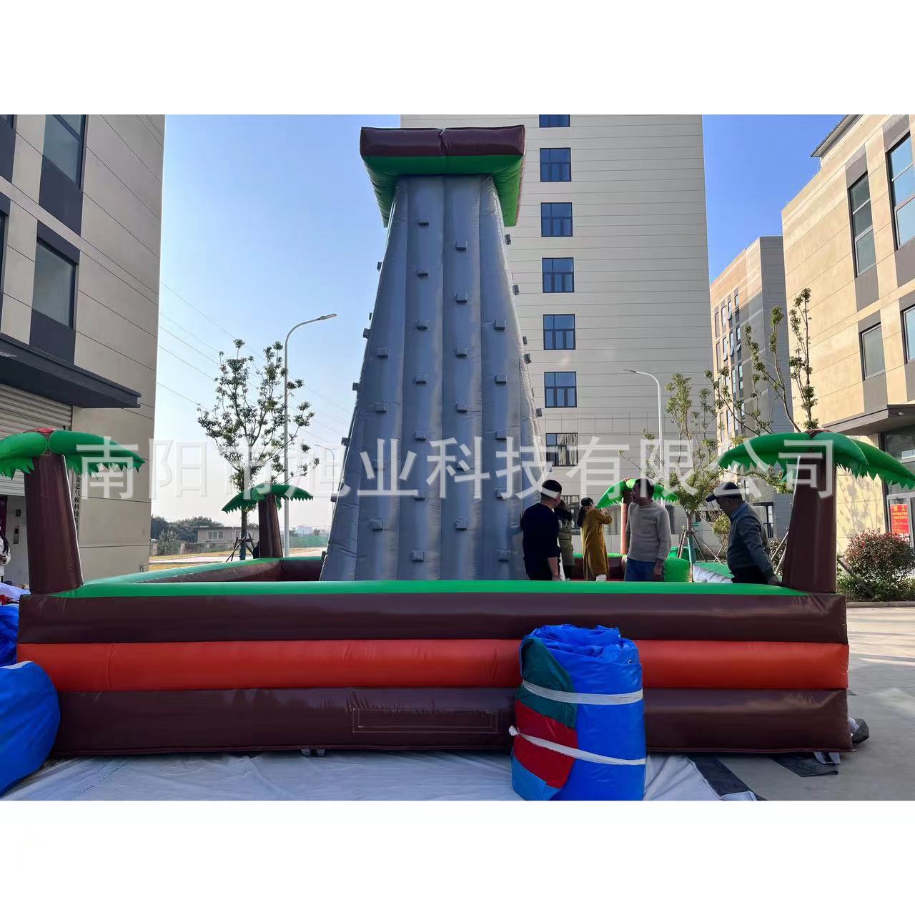 Надувной замок для лазанья в виде кокосовой пальмы, игровой батут для детей, новый развлекательный парк