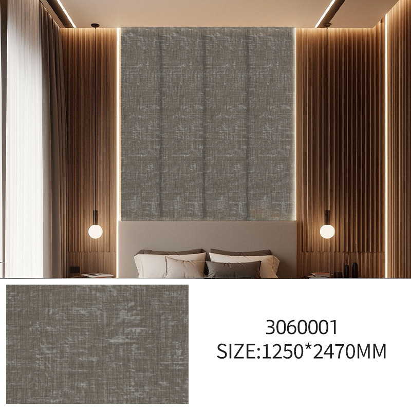 Manufacturer Wholesale Melamine Impregnated Paper Cloth Pattern Decorative Paper Anti-Fingerprint Wardrobe Door Panel Plywood Special Sticker