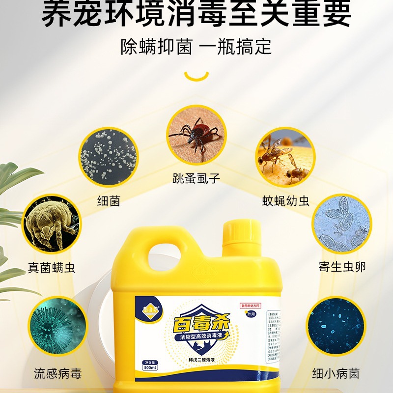 Special Disinfectant for Pet Household Dog and Cat Deodorant to Urine Odor Fungus Bacteria Disinfectant Water Environmental Spray