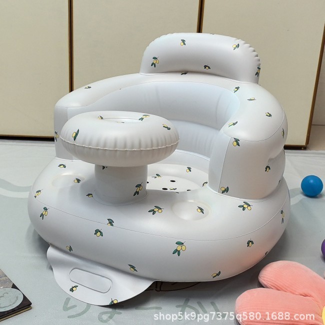 Korean Style Learning Chair Baby Baby Training Inflatable Sofa Household Bathtub Seat Children's Toys Portable Seat Autumn Outing