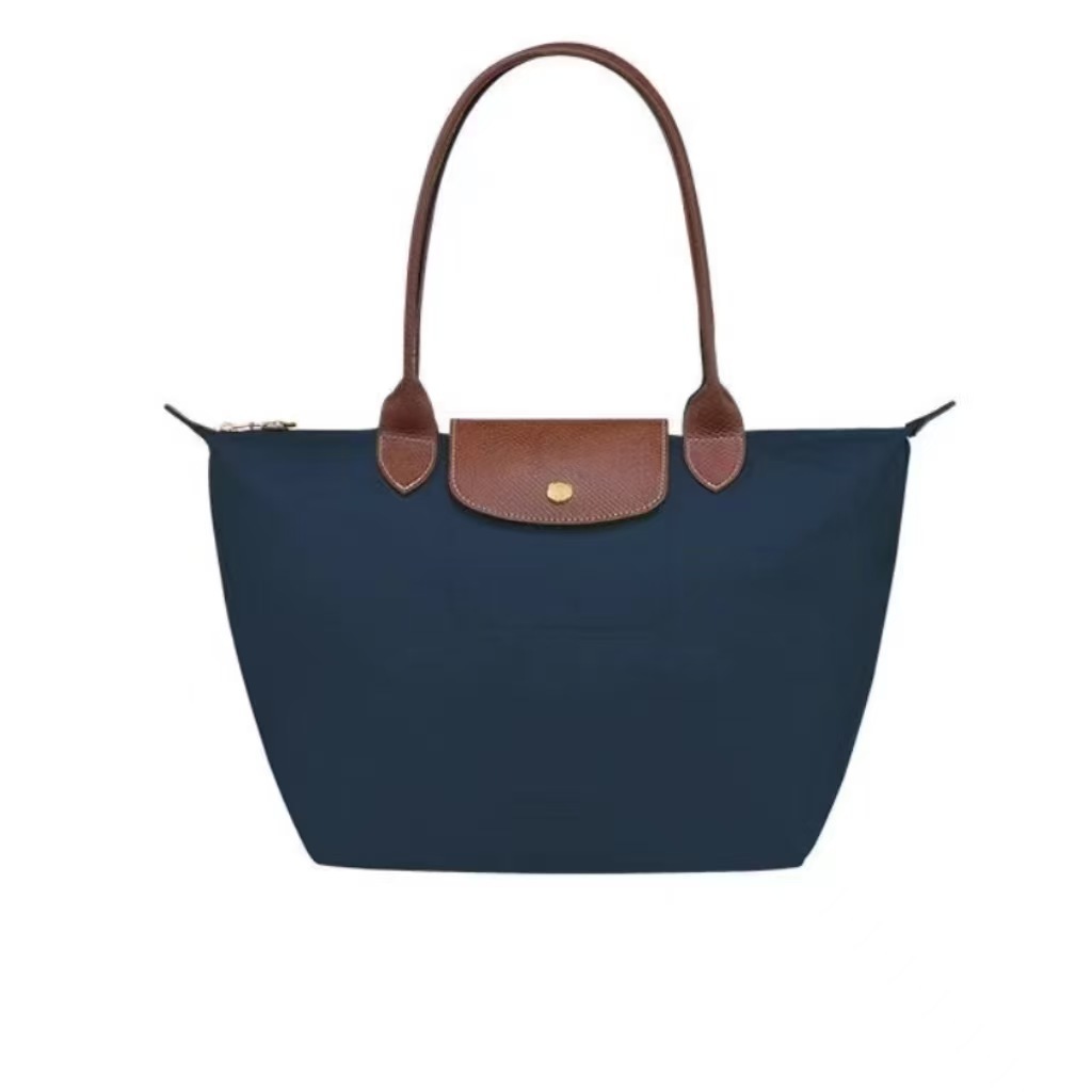 French Longchamp Bag 70Th Anniversary Nylon Waterproof Dumpling Bag Tote Bag Shoulder Underarm Bag Handbag Foldable Bag