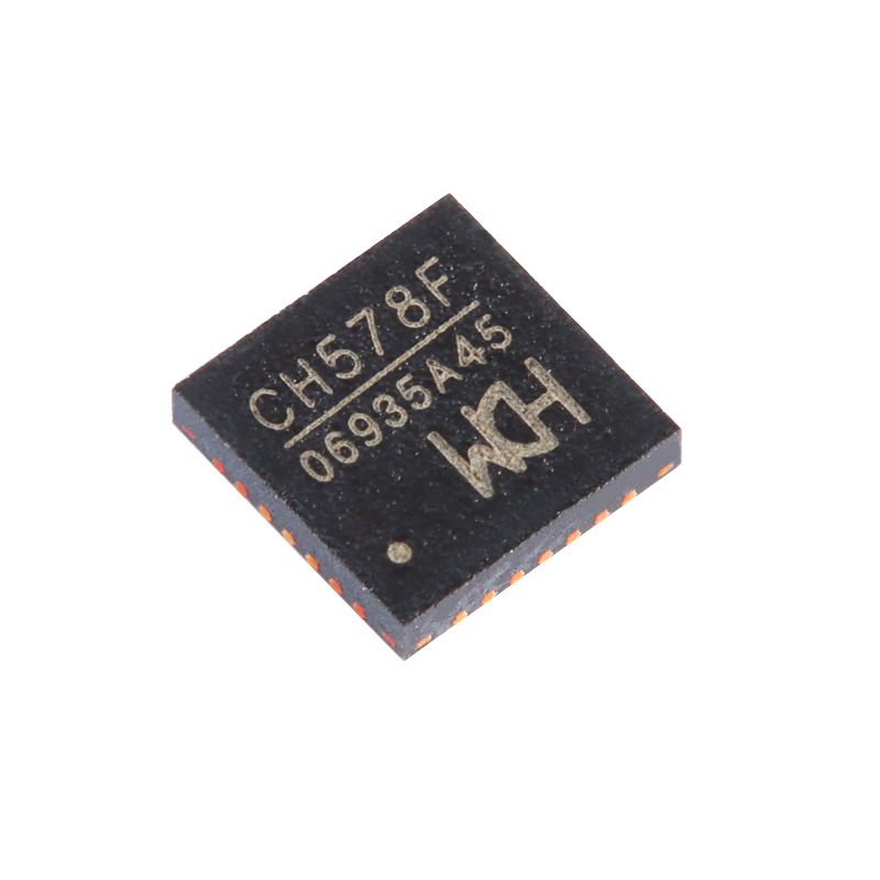 Original Genuine Ch578F Qfn-28 Integrated Ble Wireless Communication Arm Core 32-Bit Microcontroller Chip