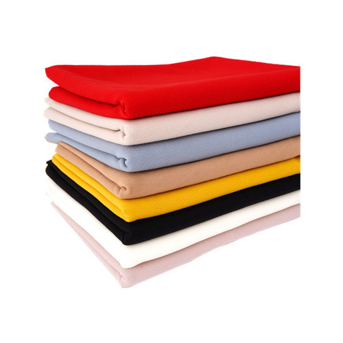 Ordinary Autumn and Winter Pure Color Thickeneded Dragon and Phoenix Single-Sided Brushed Imitation Cashmere Fabric Stretch Woolen Outwear Jacket Fabric