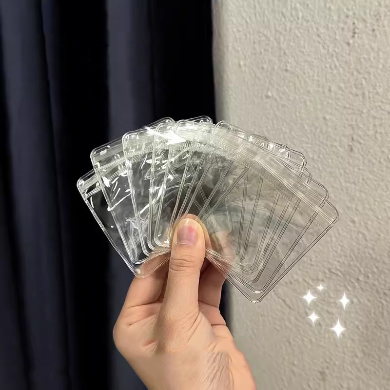 Pvc Ziplock Bag Gift Jewelry Jewelry Transparent Packaging Seal Bag Jewelry Multi-Size Storage Seal Bag