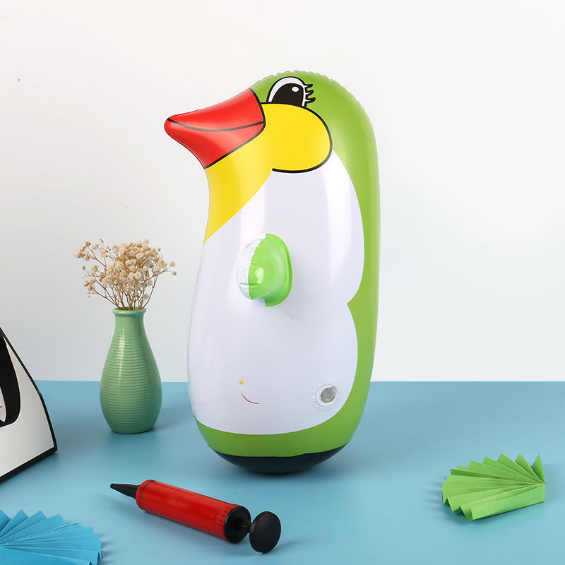 Inflatable Tumbler Toy Baby Large Boy and Girl Kidsren Baby Boxing Penguin Sandbag Educational Toy 3 Years Old 6
