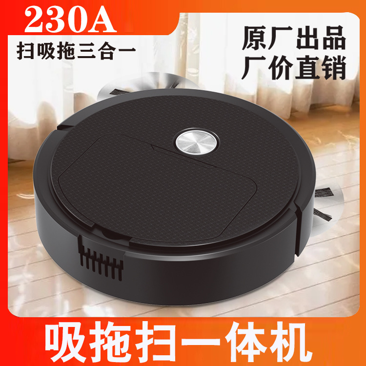 Cross-border Intelligent Sweeping Robot Home Cleaning Machine Sweeping and Sucking All-in-One Sweeping Robot Gift Wholesale