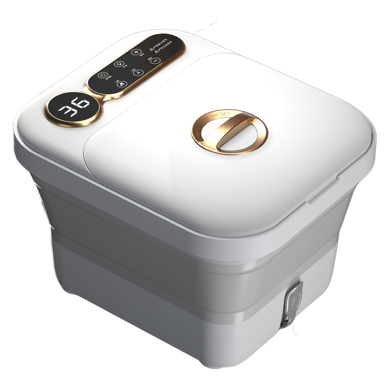 Chigo Folding Foot Bath Barrel Constant Temperature Heating Foot Washing Barrel Automatic Electric Massage Intelligent Portable Household Foot Bath