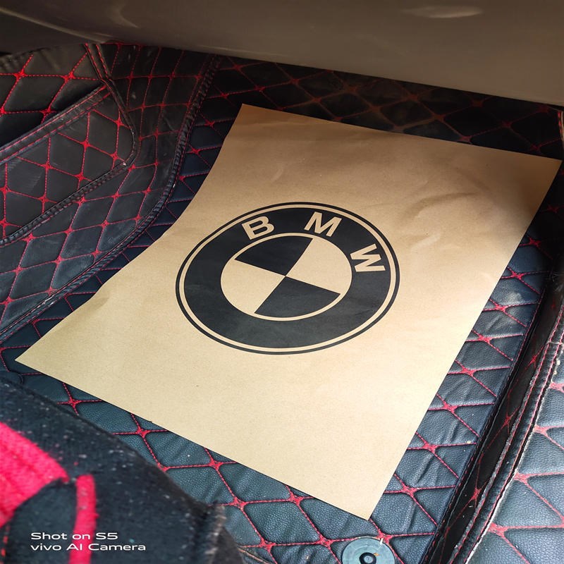 Brown Packing Paper Floor Mats Disposable Floor Mats Disposable Floor Mats Paper General Car Disposable Floor Mats Paper Factory Direct Sales