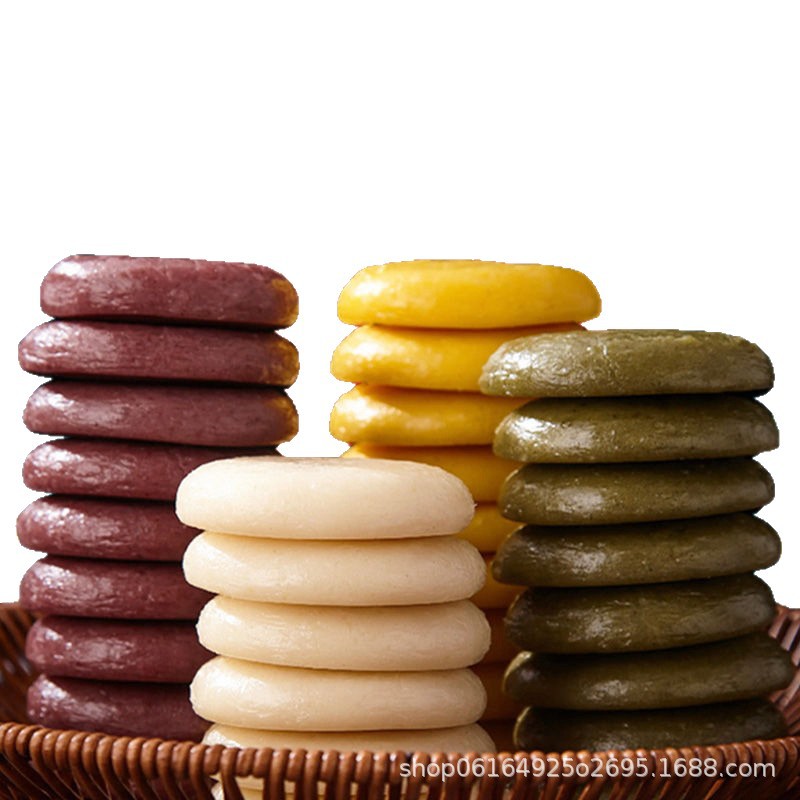 Pure Glutinous Rice Handmade Glutinous Rice Cake Hunan Specialty Corn Mugwort Sesame Sorghum Meal Replacement Low-Fat Whole Grain Snacks Wholesale Zero