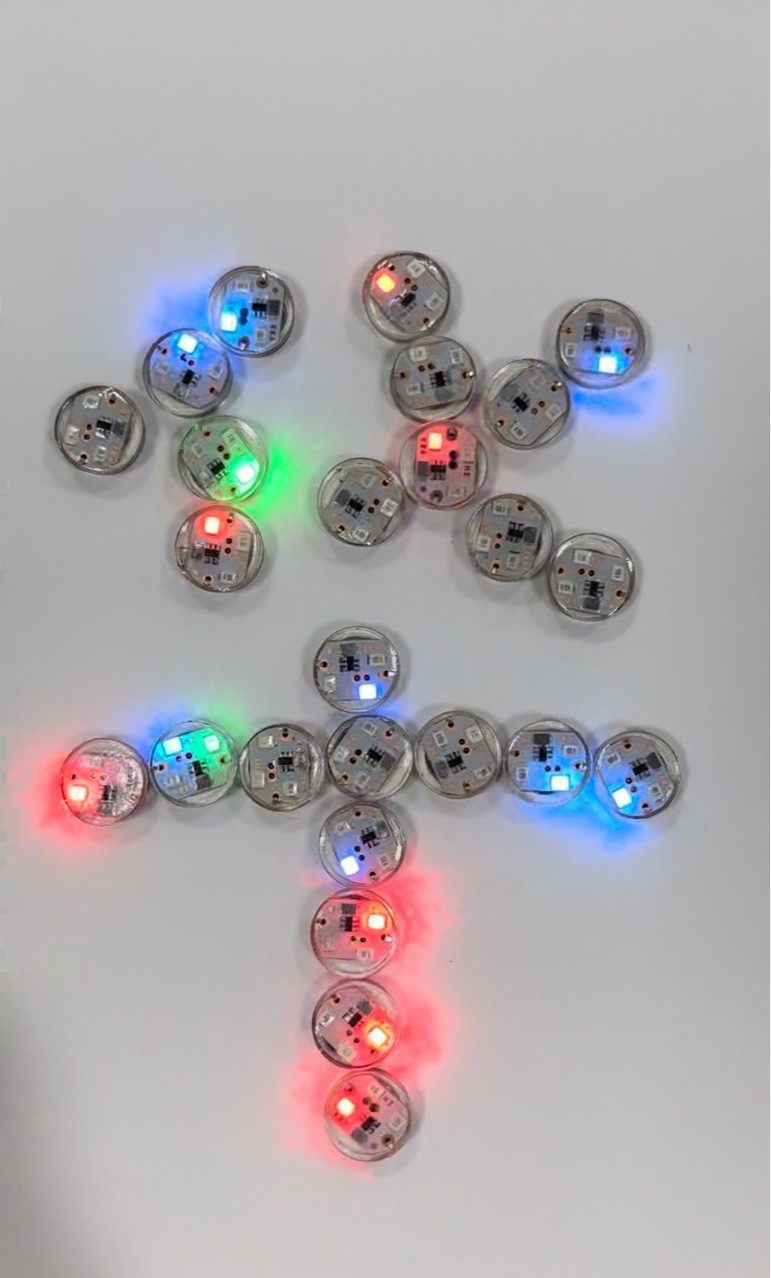 Светодиодная электронная обувная лампа, вибрирующая цветная игрушка, водонепроницаемая лампа, светящийся браслет, маленькая круглая лампа для обуви