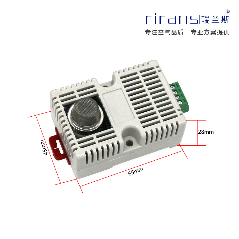 Mq8 Hydrogen Sensor Module H2 Gas Detector High Sensitivity Qualitative Monitoring with Shell for Easy Installation