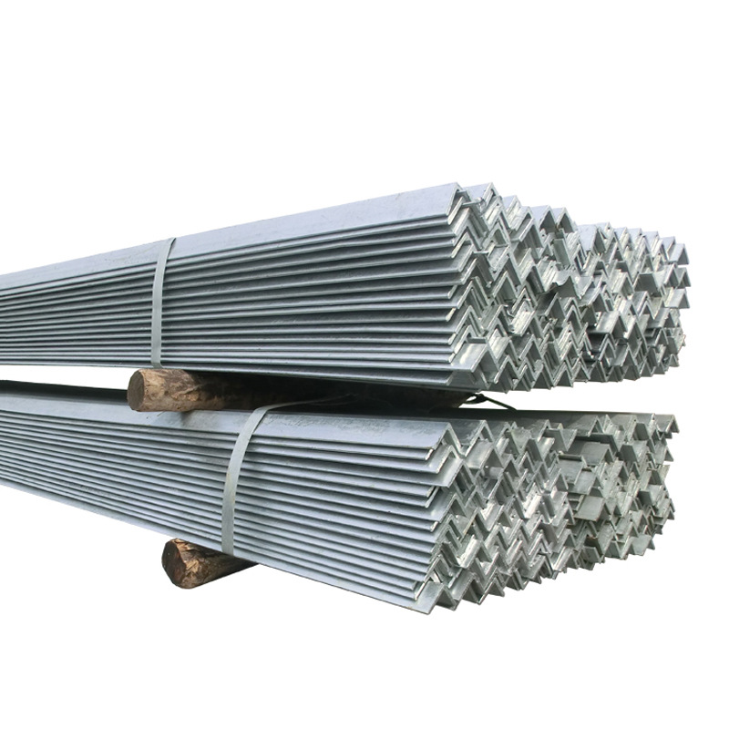 Customized Processing of Galvanized Angle Steel Q235B Hot-Rolled Equal Angle Steel Curtain Wall Triangle Iron Bracket with Hole Universal Angle Iron