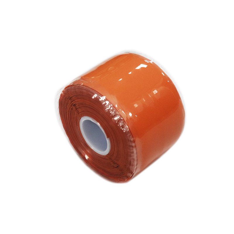 Silicone Rubber Self-Adhesive Tape Self-Fusing Tape Flame Retardant Customizable Size Red Yellow Green Blue Black Self-Adhesive Tape