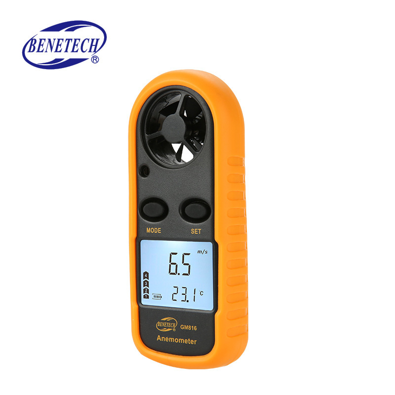 Benetech Digital Anemometer Gm816 Wind Speed Measuring Instrument Wind Speed Meter