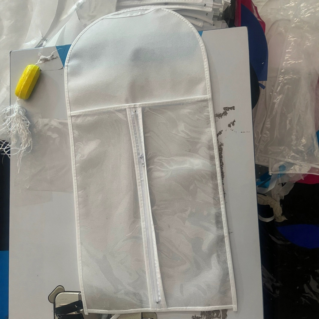 Thick Satin Hair Hanging Bag Wig Packaging Bag Air Bangs Wig Dust Cover Performance Storage Bag 80*