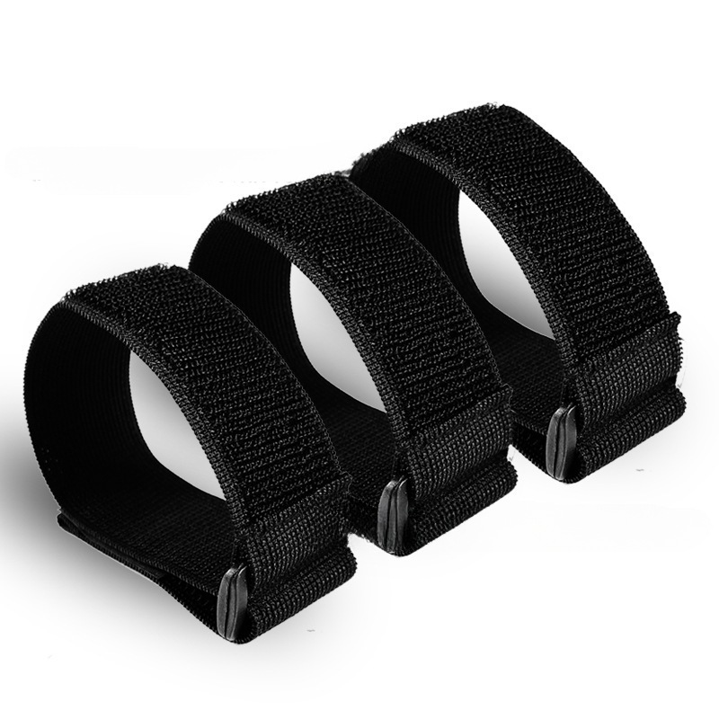 Self-adhesive anti-buckle Velcro Strap Nylon Buckle Anti-buckle Velcro Tie Strap Color Strap Anti-slip Magic