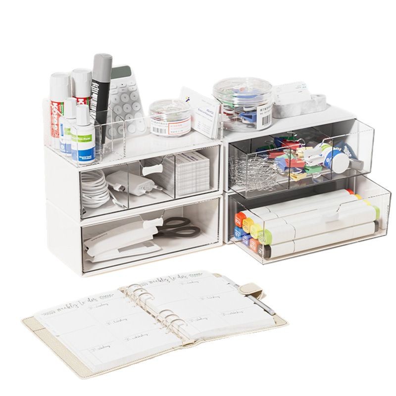 Mirror Cabinet Storage Box Toilet Washstand Cosmetic Lipstick Storage Rack Bathroom Cabinet Internal Crate Sorting Box