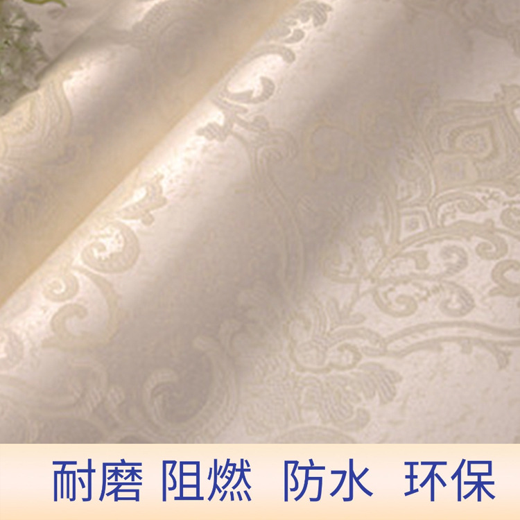 Xin Bihui Non-woven Wall Cloth Seamless Living Room Bedroom Room Modern Simple European Luxury Wall Cloth High-end