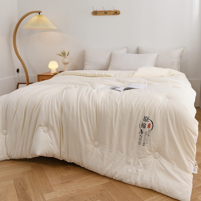 Квилт из сырого хлопка класса А Утолщенный Весенний и Осенний Квилт Соевое Волокно Ядро Зимний Квилт Подарочный Квилт