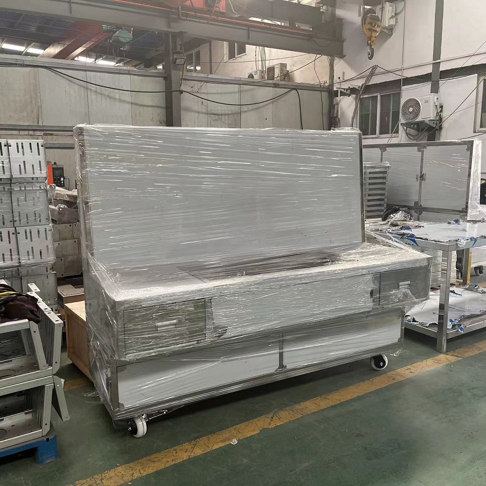 Outdoor stainless steel workbench sheet metal box control equipment cabinet shell stainless steel processing