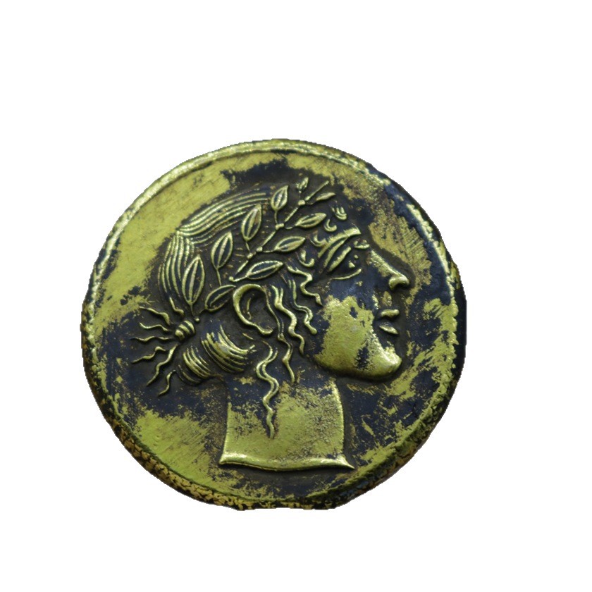 Factory Price Direct Sales Solid Gilt Gold Coins Antique Gold Coins Ancient Greek Coins Foreign Replica Commemorative Coins