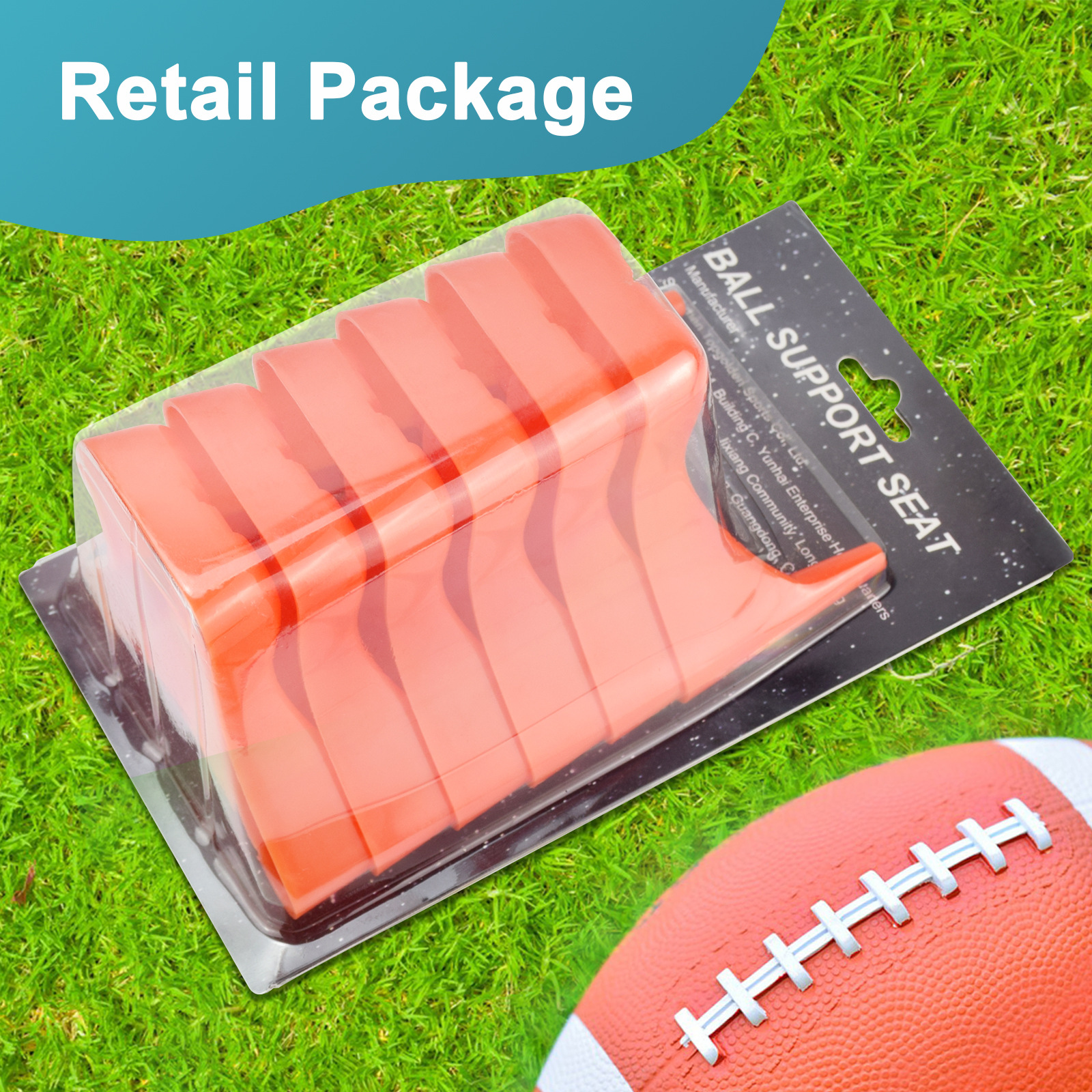 New ball stand Football display base American football ball holder