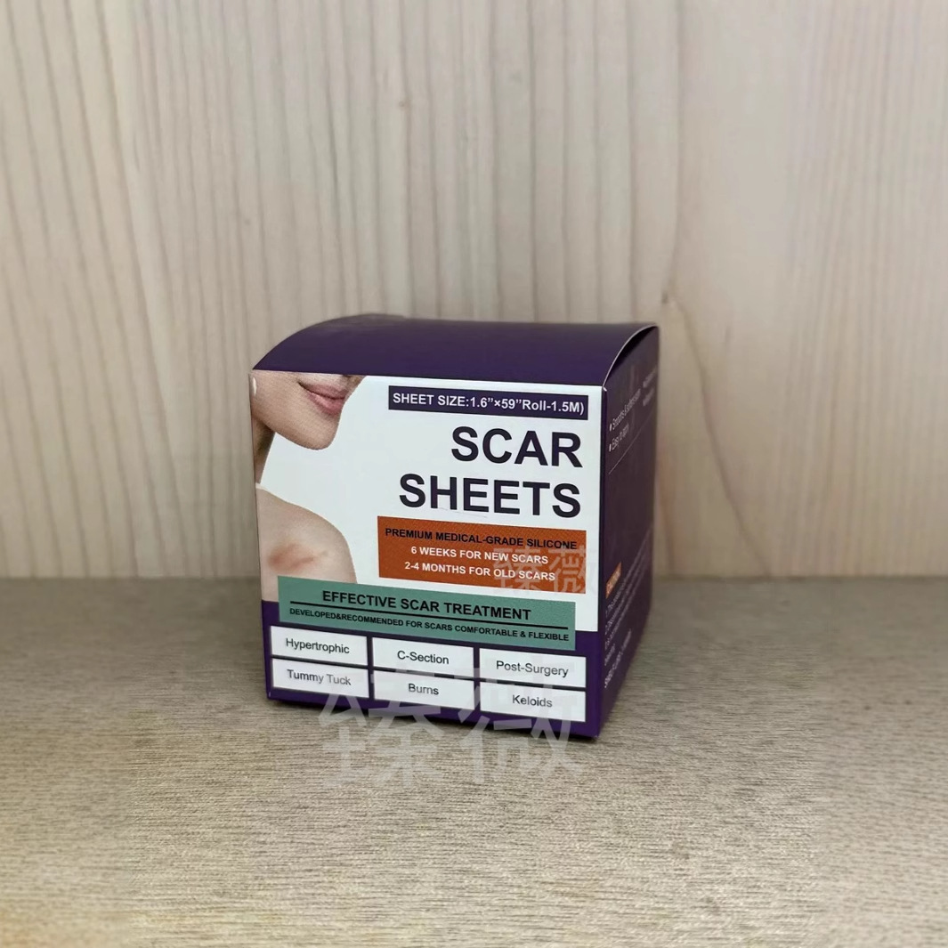 Cross-border scar patch Silicone Scar Sheets1.5m length soothing scar skin silicone