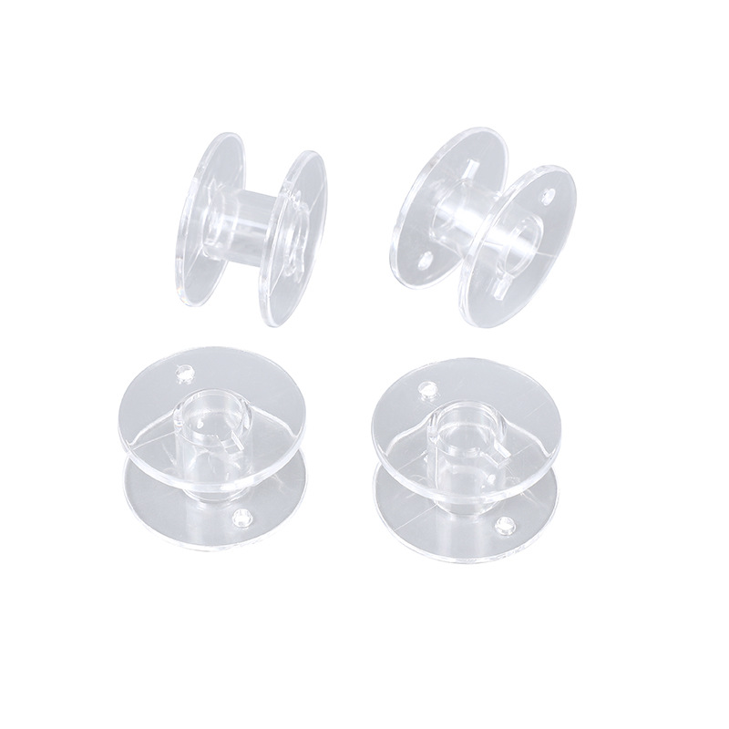 Bobbin Plastic Bobbin Thickeneded Sewing Machine Coil Spool 2518P Multifunctional Universal Bobbin Factory Wholesale
