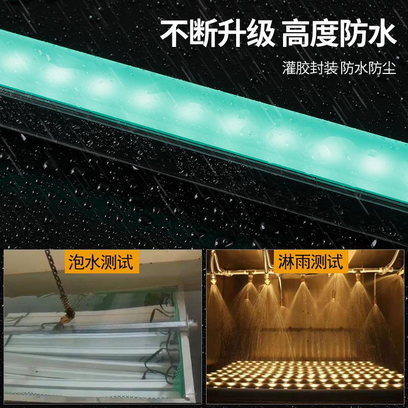 led line lights outdoor waterproof hotel building lighting engineering lights contour lights 512 external control colorful marquee