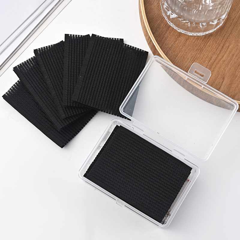 Flip boxed bangs stickers female sticky hair magic stickers broken hair artifact stickers Velcro factory direct wholesale