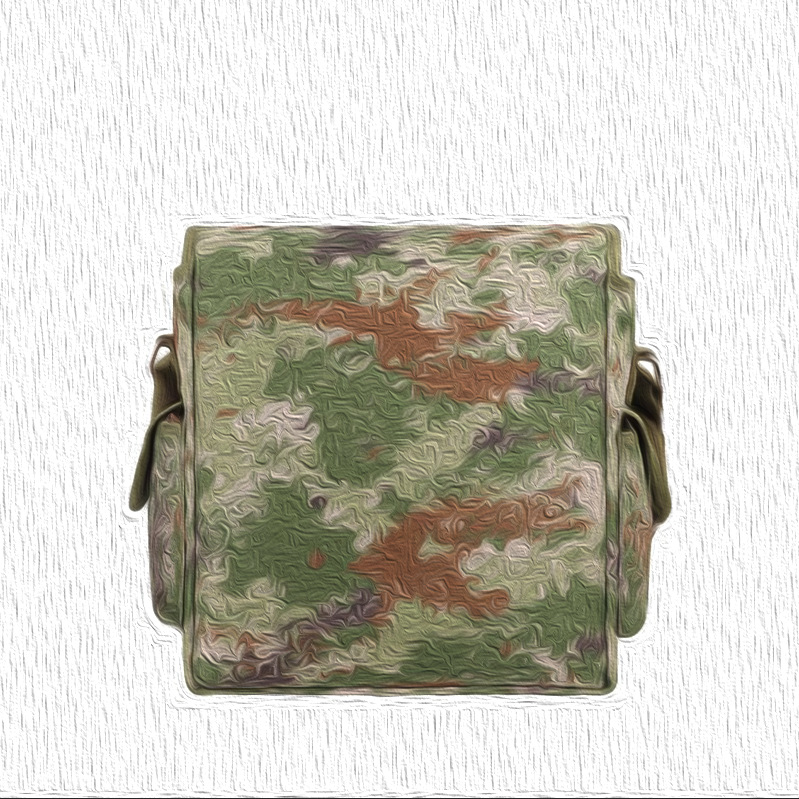 Command Camouflage Work Bag Outdoor Waterproof Star Camouflage Work Bag Shoulder Messenger Bag Document Information