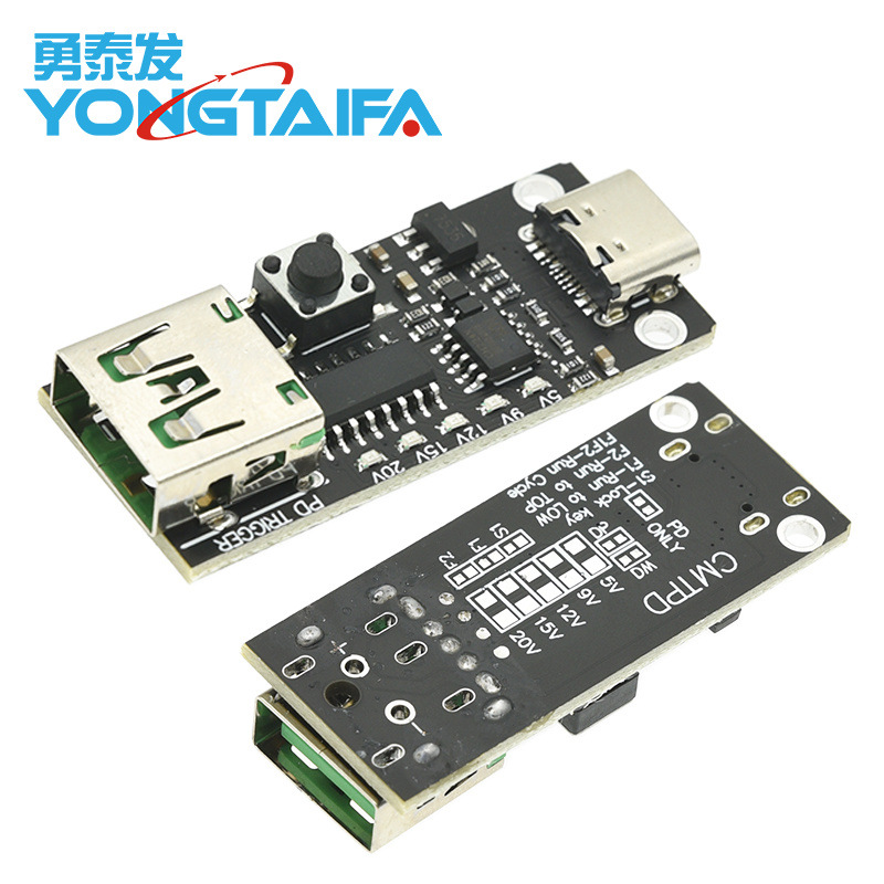 Pd Decoy Type-Cqc Fast Charge Automatic Detection Test Aging 9V12V15V20V Adjustable