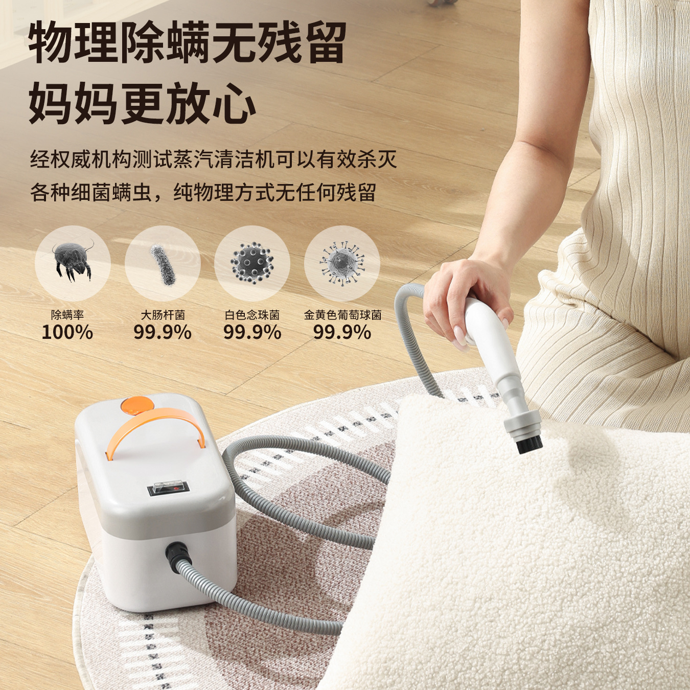 High-Pressure and High-Temperature Steam Cleaner, Range Hood, Air Conditioner Cleaning Machine, Household Appliances, Household Disinfection, Multi-Functional Cleaning Tool