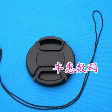 Wholesale Good Quality Wordless Lens Cover 62mm with Anti-lost Rope for Canon Nikon Sony Pentax