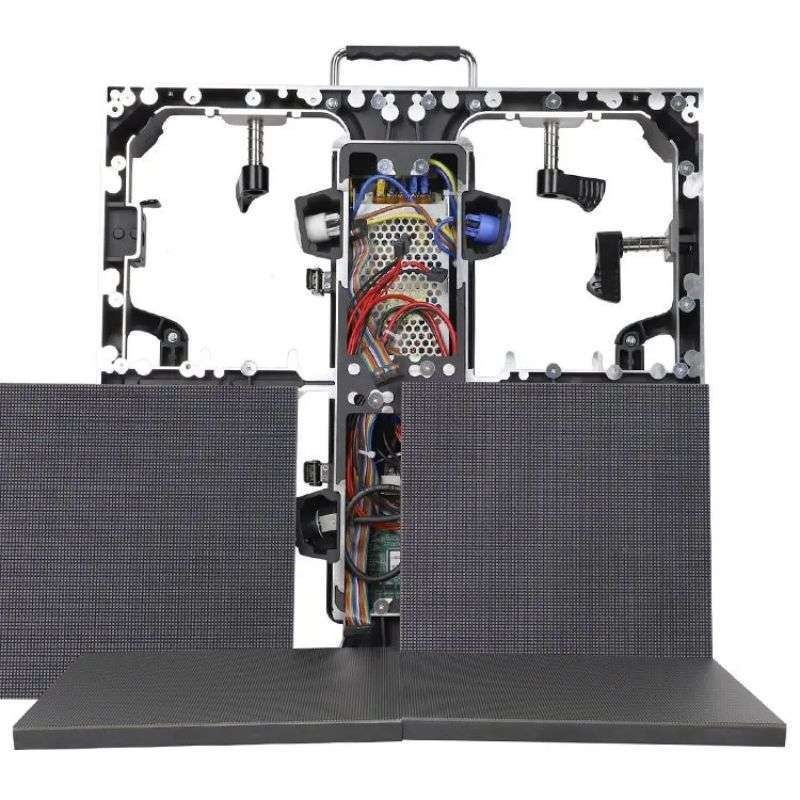 Outdoor Stage Full-Color Led Display P2.976P3.91 Indoor and Outdoor Led Waterproof Screen Curved Rental Screen