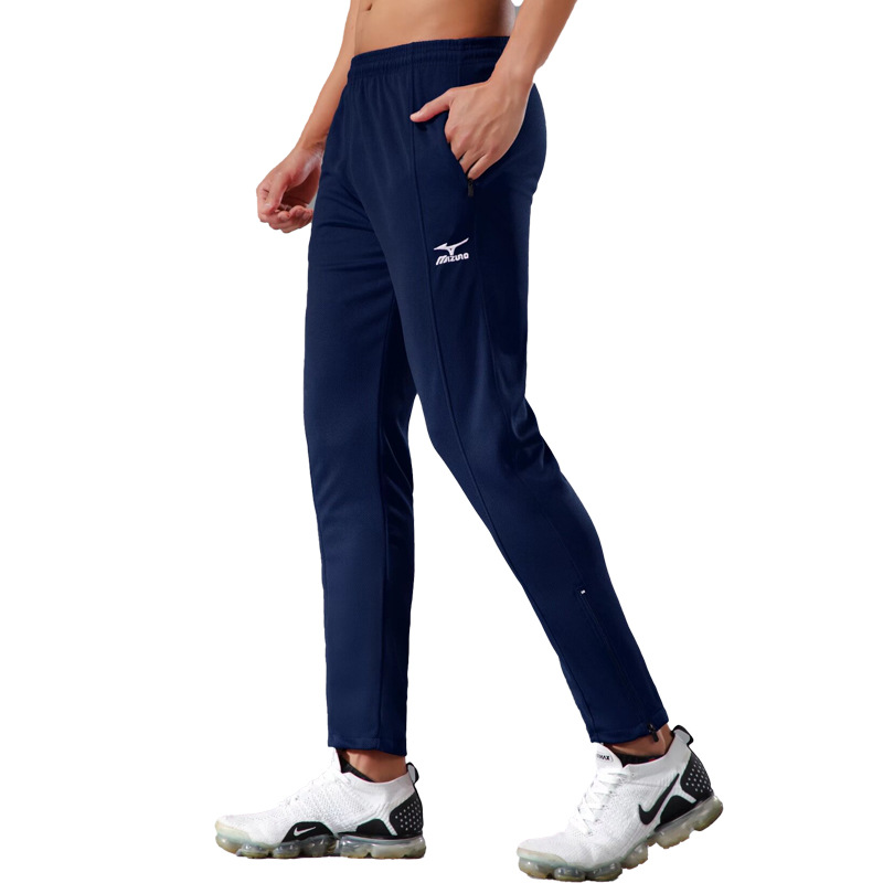 Sports Pants Trousers Men's Football Training Running Fitness Pants Spring and Autumn Quick-drying Sports Students Leg-collecting Track and Field