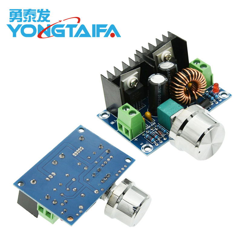 Dc-Dc Step-Down Module Xl4016E1 High Power/8A with Voltage Regulator/With Display/Dc Voltage Regulating Plate
