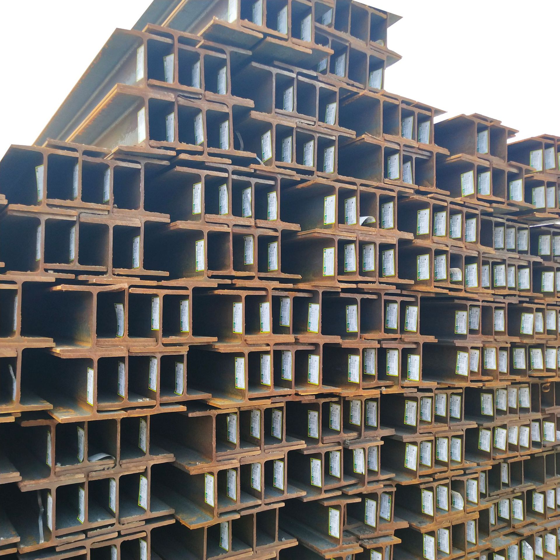 Wuxi Q235B/Q355B Material H-Shaped Steel Spot Supply H-Shaped Steel Complete Specifications 1 Piece Minimum Order