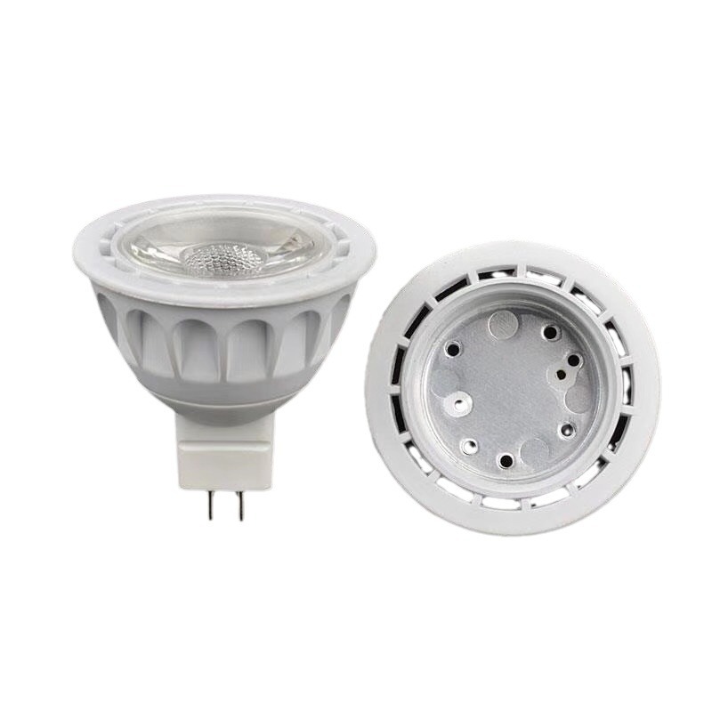 LED lamp Cup 5W COB light source explosions thermal plastic aluminum MR16 lamp Cup direct cross-border supply