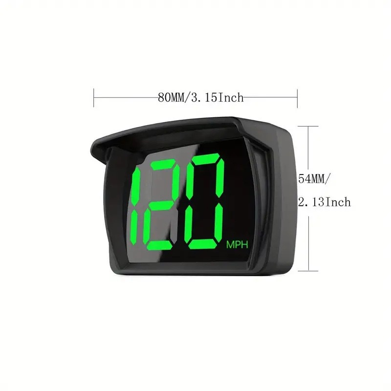 Factory direct car HUD head-up display Beidou PGS speed display KM/MPH [cross-border version dedicated