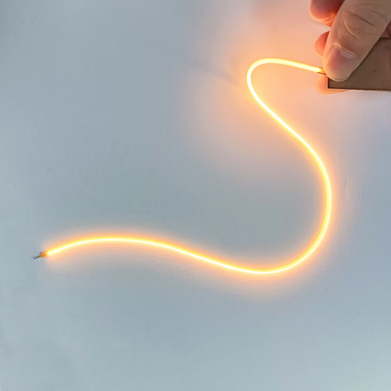 Positive and Negative Led Flexible Filament 3V134Mm255Mm300Mm360 Degree Light-Emitting Fpc Soft Light Terminal with Common Direction