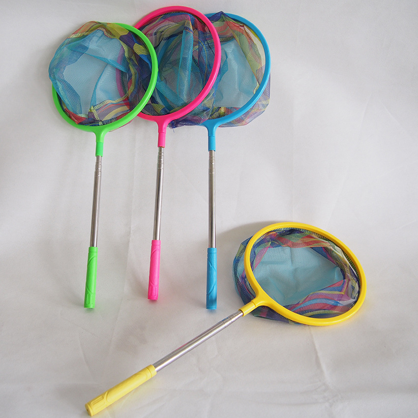 Новое детское копировальное сетка, телескопическая разборная мини-рыболовная сеть, копировальная сеть для бабочек, цветная копировальная сеть для улицы