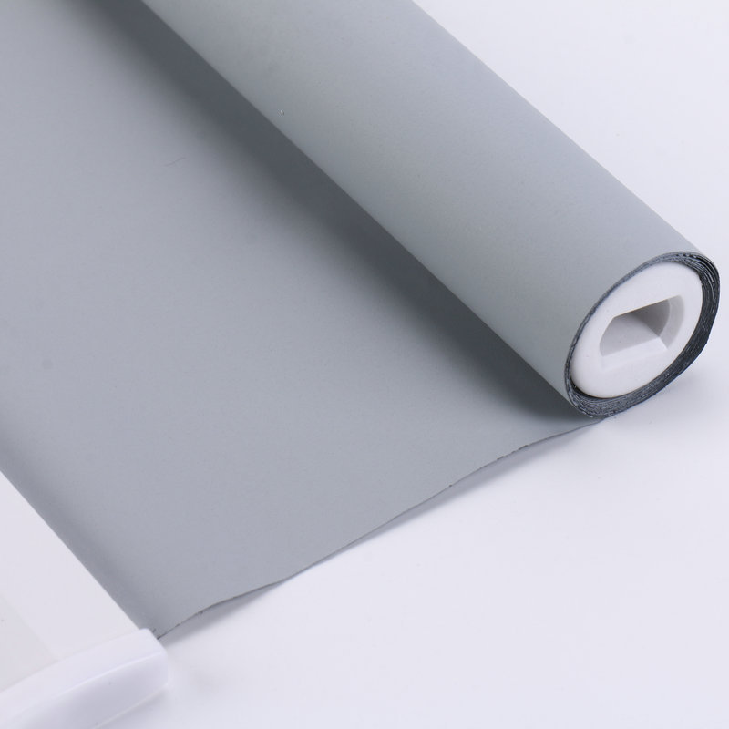 Full Blackout and Heat Insulation Double-Sided Painted Roller Blinds Bead Lift Office Bedroom Kitchen Blackout Sun Protection Curtains