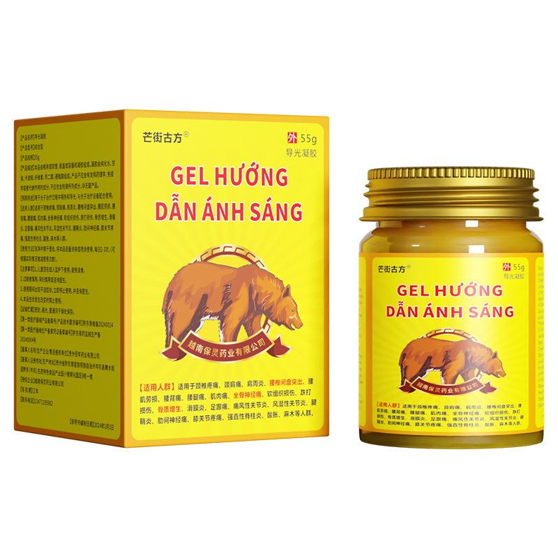 Vietnam black bear cream 50g simplified waist and leg pain uncomfortable light guide gel comprehensive one-piece delivery