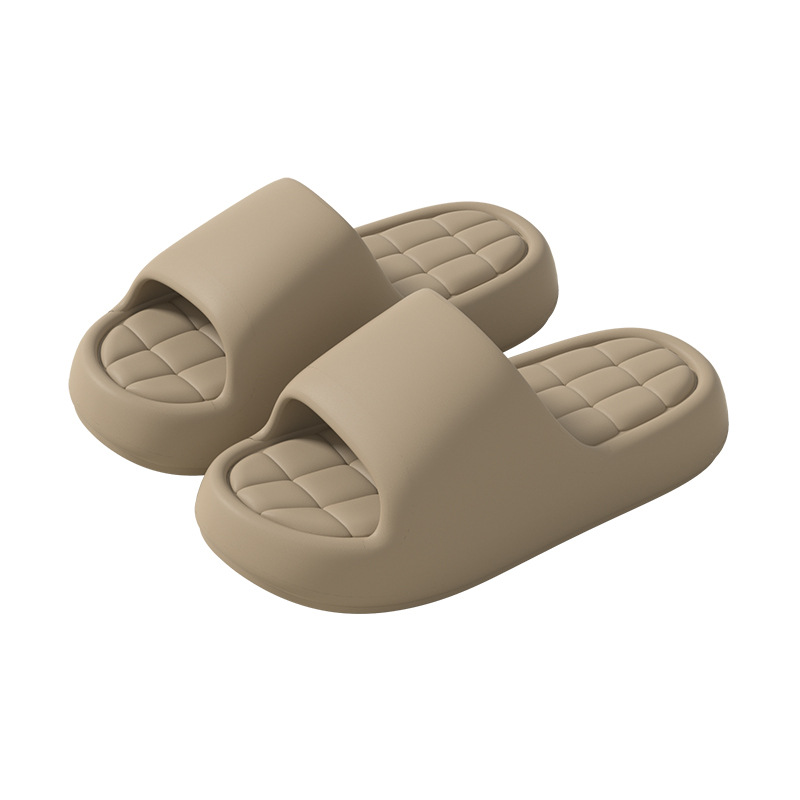 Eva Simple Sandals and Slippers Summer Women's Home Indoor Thick-soled Shit Feeling Household Soft-soled Bathroom Couple Wearing Men's Outer Wear