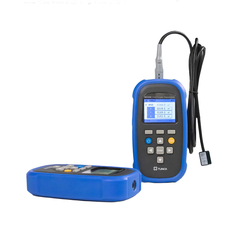 Tianheng Tm4300B Handheld Three-Axis Fluxgate Magnetometer Wide Range High-Precision Three-Dimensional Weak Magnetic Field Measuring Meter