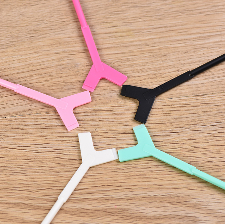 Eyelash Ironing Beauty Eyelash Picking Stick Three-in-One False Eyelash Beauty Tool Stick Electric Eye Doll Ironing Plastic Eyelash Picking Stick