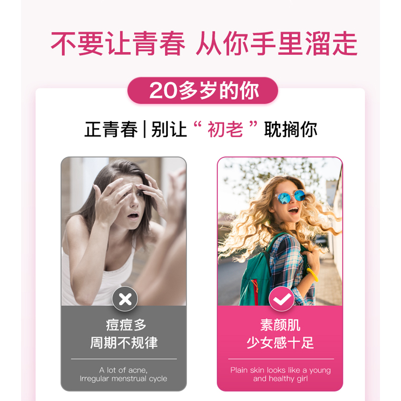 Soy Isoflavones [Conditioning Ovaries] Natural Estrogen Female Internal/Endocrine 100 Capsules/Bottle